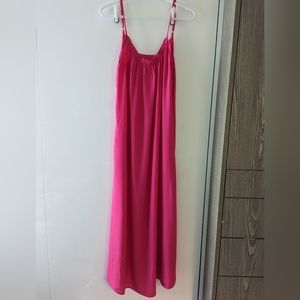 Lovestitch Maxi dress size Medium in magenta pink